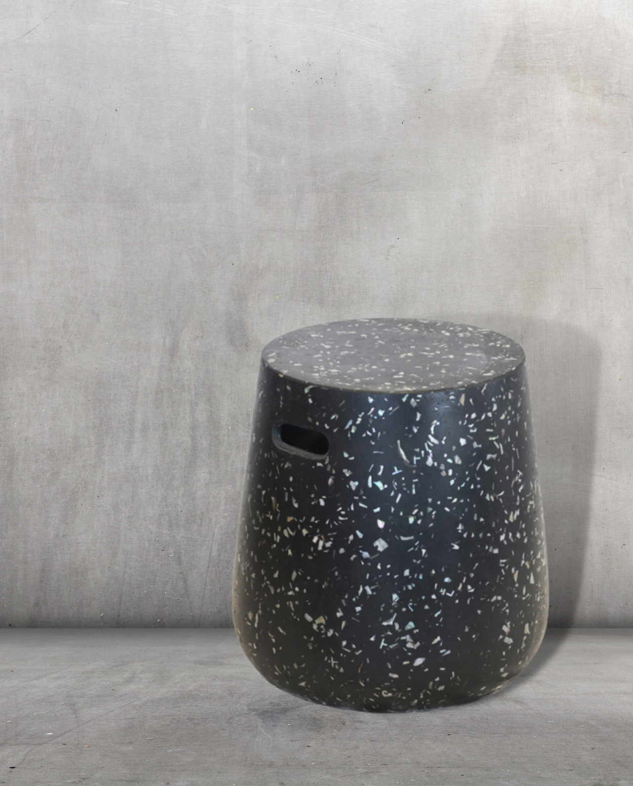STOOL TERRAZZO SIENNA BLACK STOOL TERRAZZO SIENNA BLACK