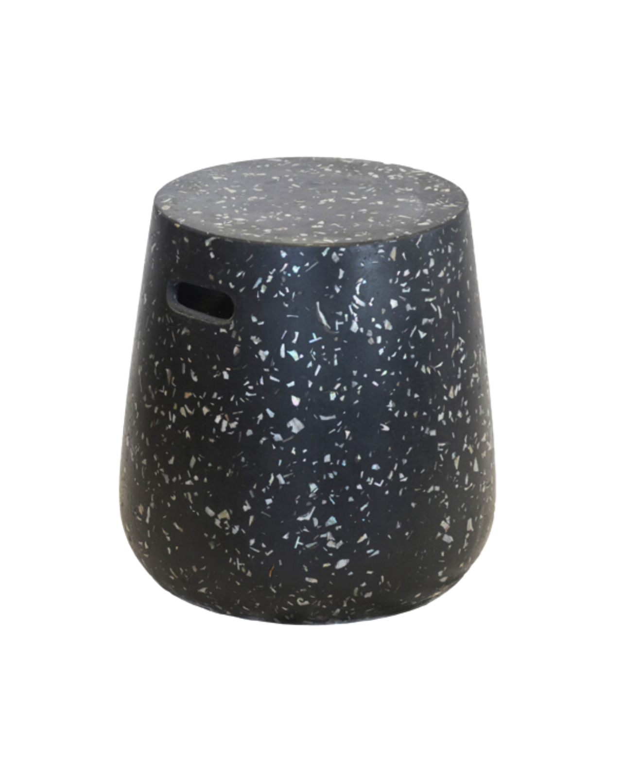 STOOL TERRAZZO SIENNA BLACK STOOL TERRAZZO SIENNA BLACK